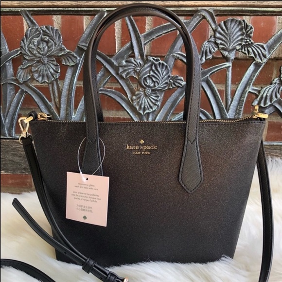 πΉ Kate Spade Small Joeley Glitter Satchel - Picture 8 of 13